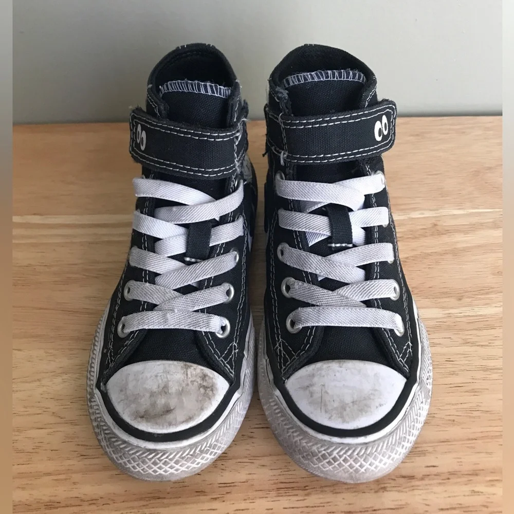 Converse Kids Chunck Taylor All Star Eyes Easy-On Hi Size: US 11 EUR 28 CM 17